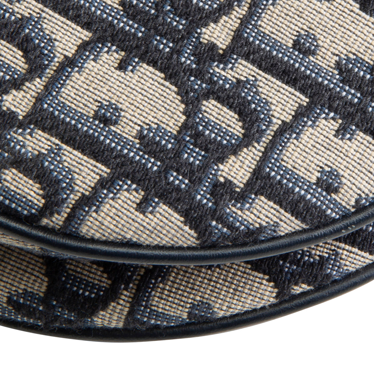 DIOR Saddle Bag Oblique Jacquard - Blue