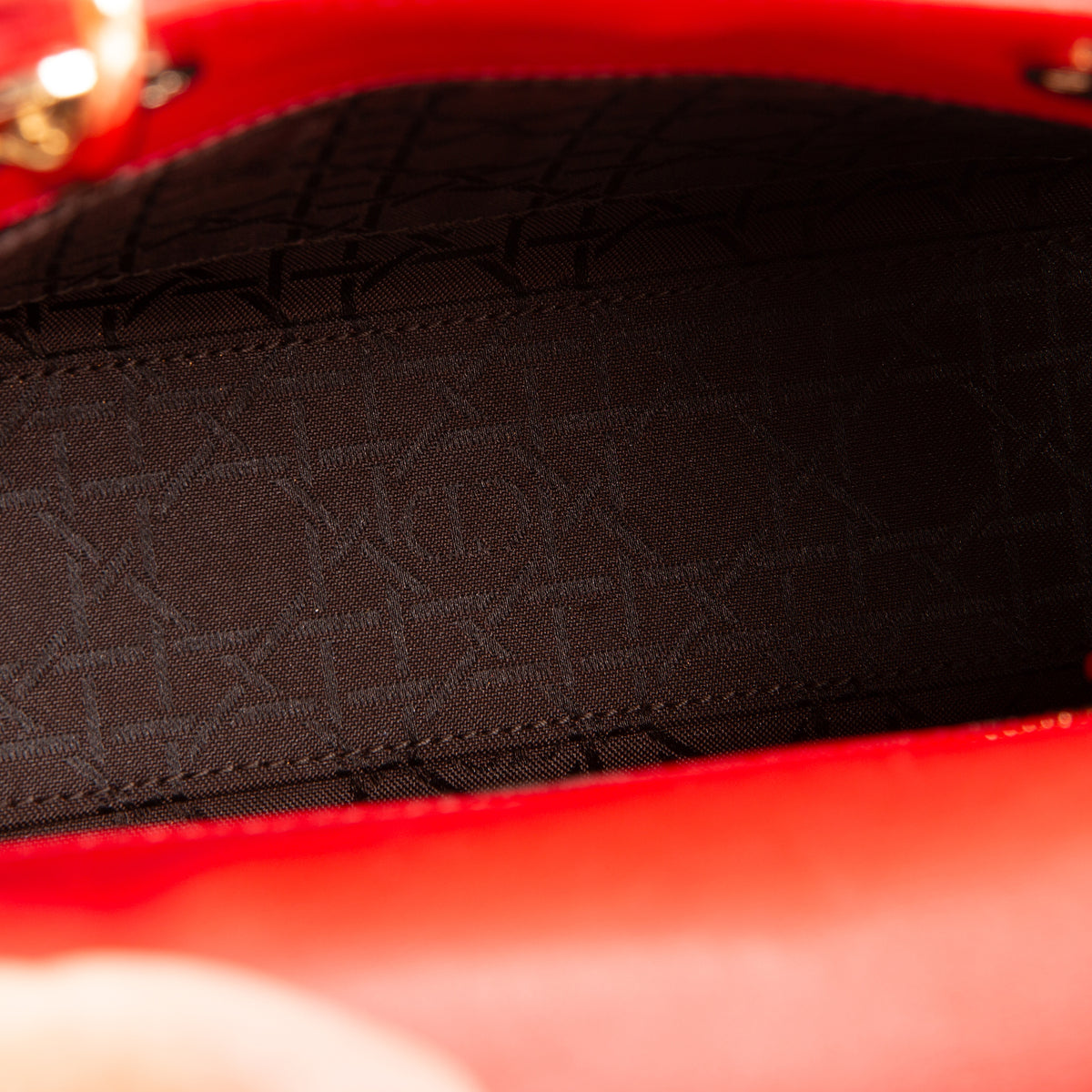 DIOR Small ABC Dior Lady Dior - Red