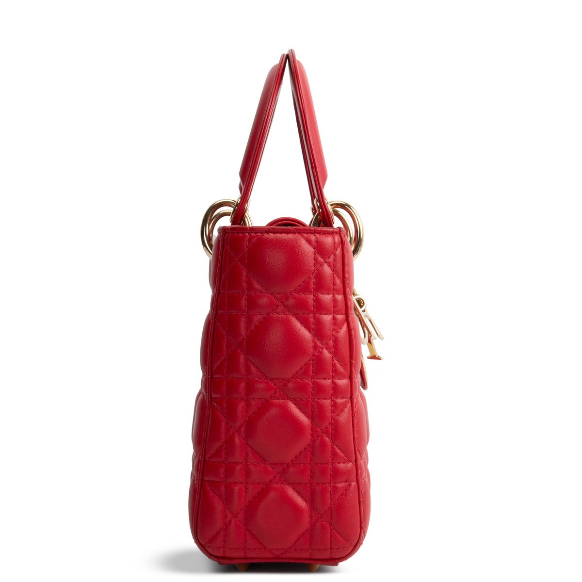 DIOR Small ABC Dior Lady Dior - Red