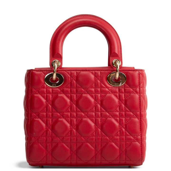 DIOR Small ABC Dior Lady Dior - Red
