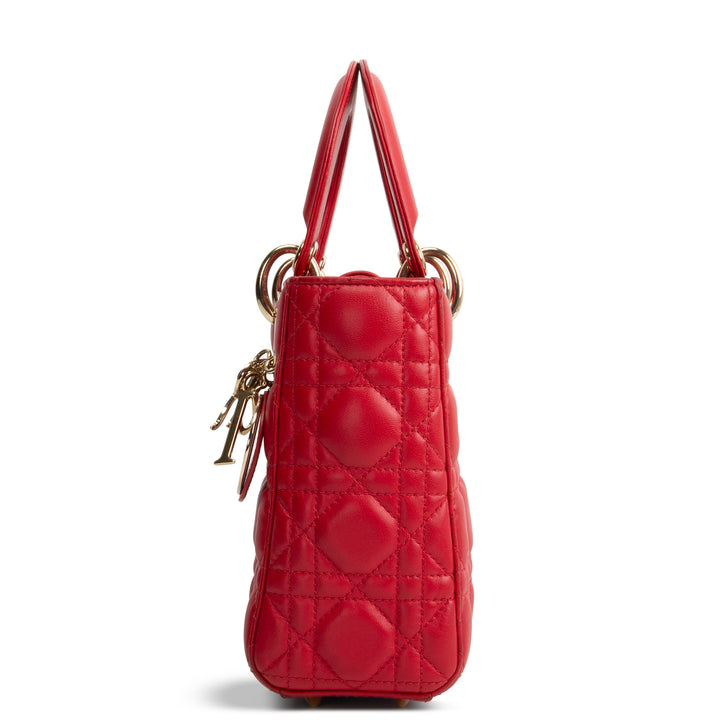 DIOR Small ABC Dior Lady Dior - Red