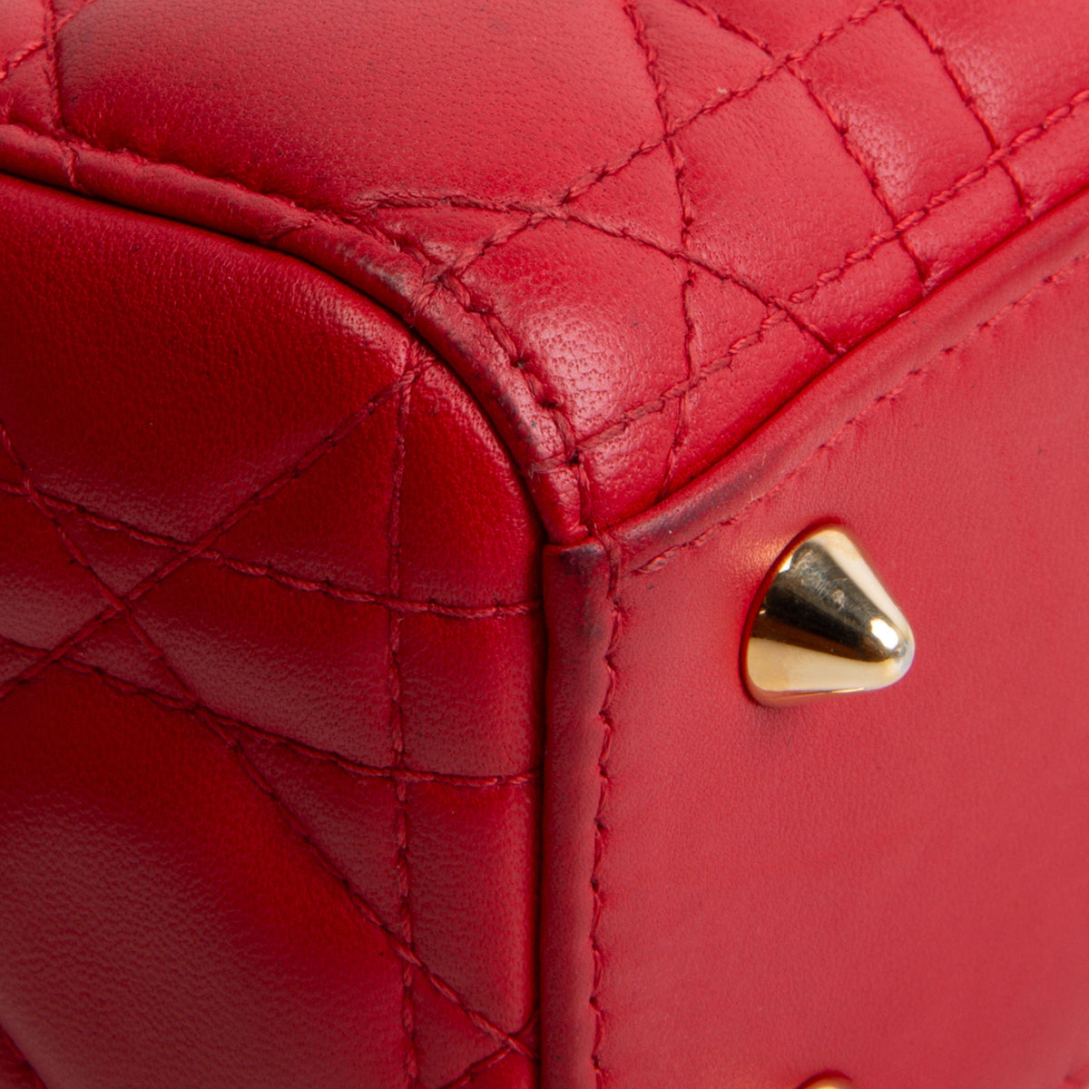 DIOR Small ABC Dior Lady Dior - Red