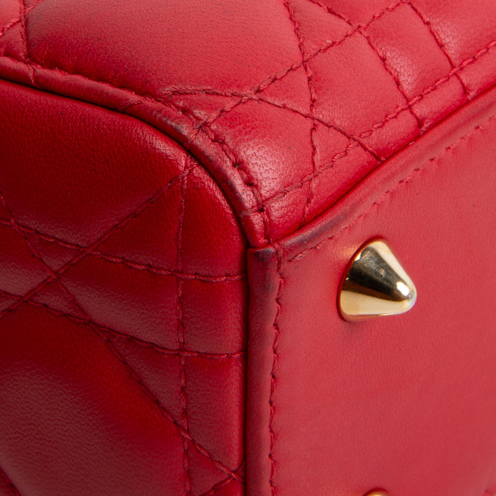 DIOR Small ABC Dior Lady Dior - Red