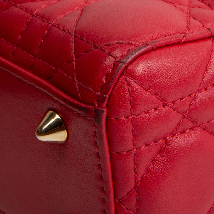DIOR Small ABC Dior Lady Dior - Red