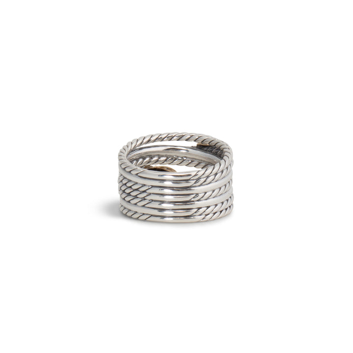 DAVID YURMAN Double X Crossover Ring