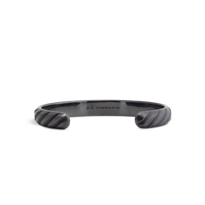 DAVID YURMAN Mens Black Titanium Cuff