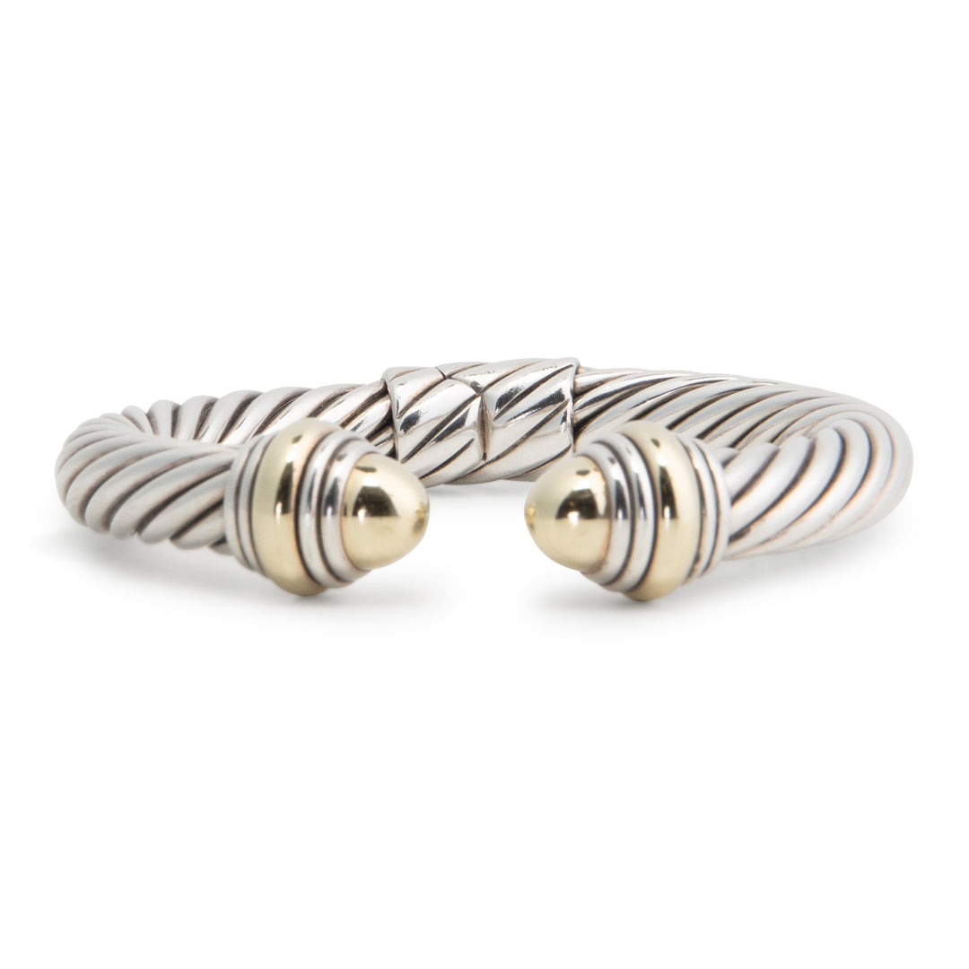 DAVID YURMAN Two-Tone Classic Cable Cuff – ALB - Main Image