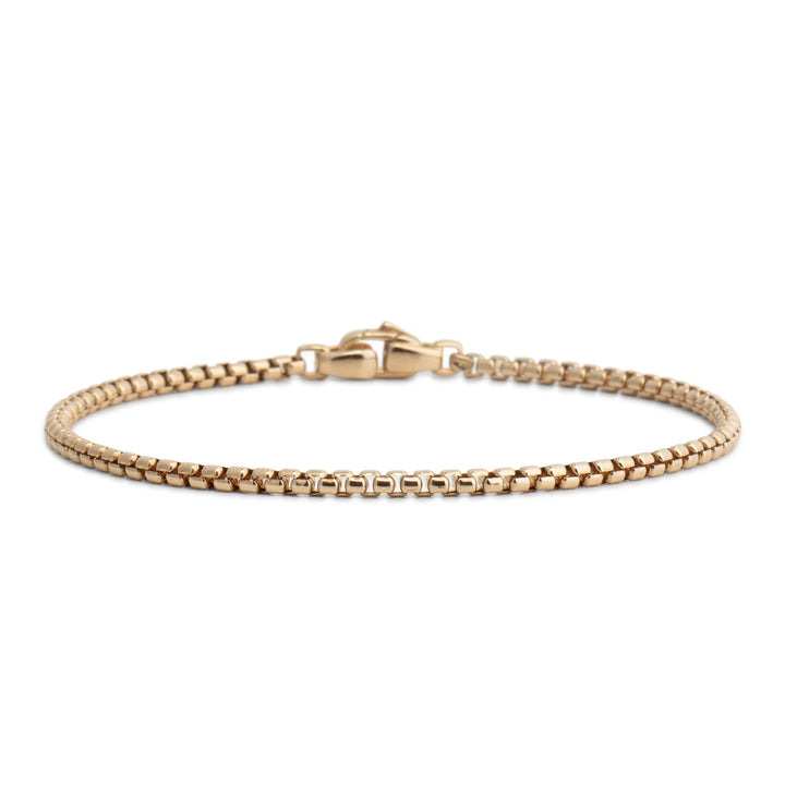 DAVID YURMAN 18k Box Chain Bracelet