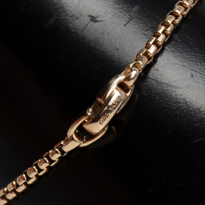 DAVID YURMAN 18k Box Chain Bracelet