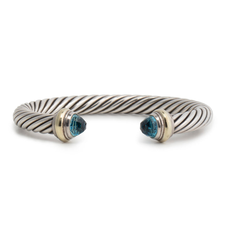 DAVID YURMAN Topaz Classic Cable Cuff Bracelet