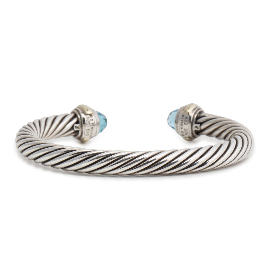 DAVID YURMAN Topaz Classic Cable Cuff Bracelet