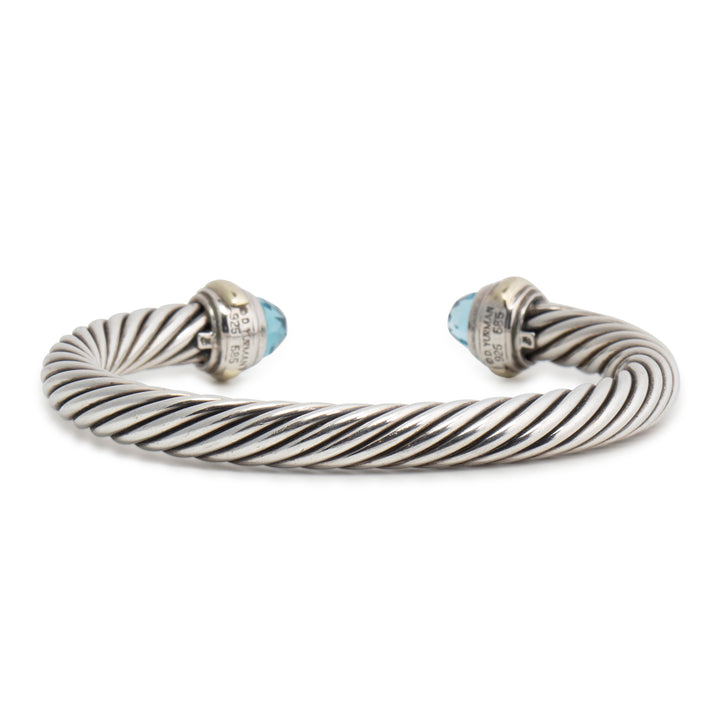 DAVID YURMAN Topaz Classic Cable Cuff Bracelet
