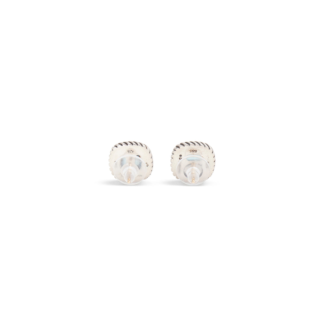 DAVID YURMAN Topaz Albion Stud Earrings