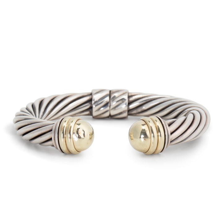 DAVID YURMAN Large Two-Tone Cuff