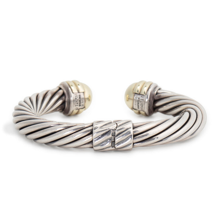 DAVID YURMAN Large Two-Tone Cuff