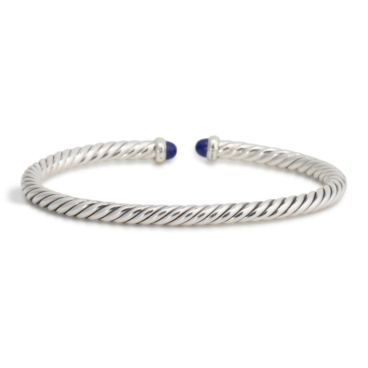 DAVID YURMAN Lapis Cable Flex Bracelet - 4mm