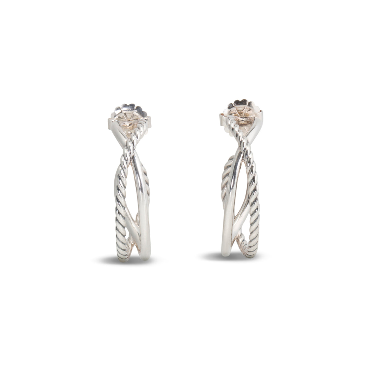 DAVID YURMAN Crossover Hoops