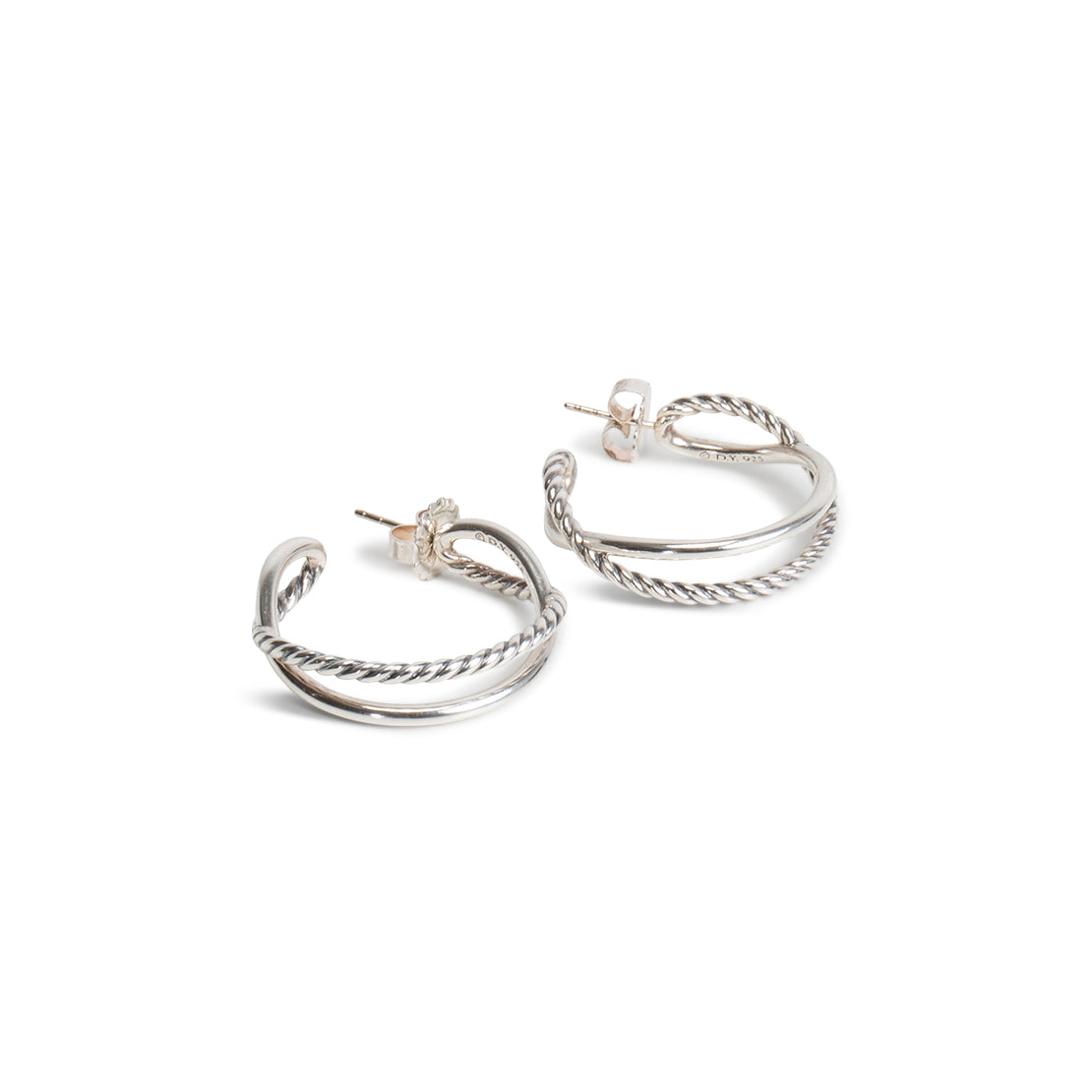 DAVID YURMAN Crossover Hoops