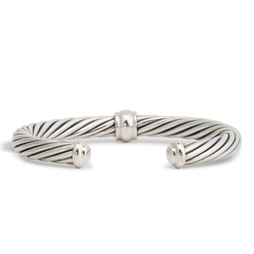 DAVID YURMAN Black Diamond Cuff Bracelet