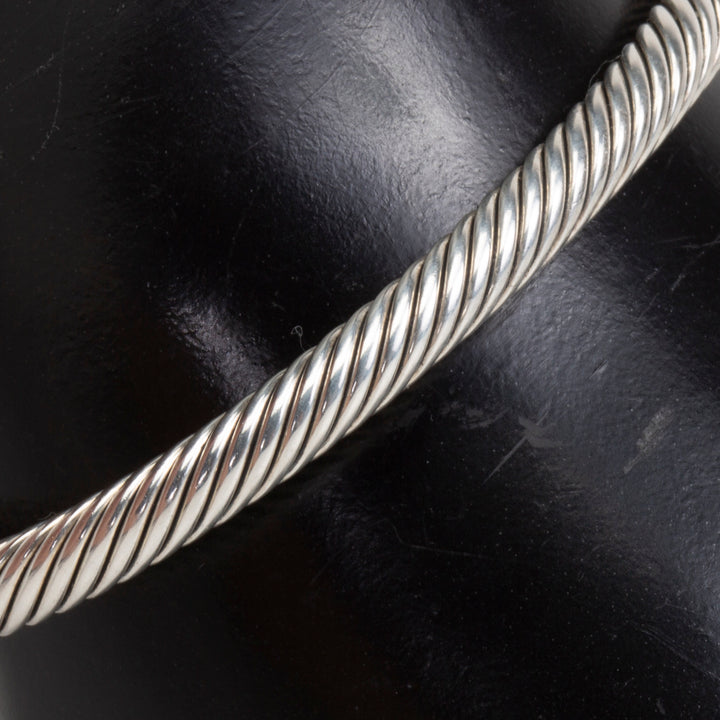 DAVID YURMAN Black Onyx w/ Diamonds Flex Cuff