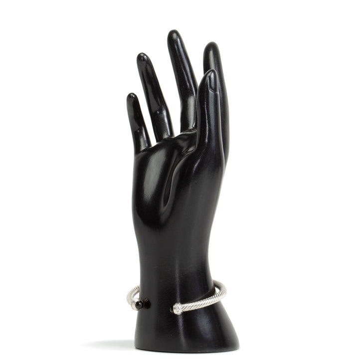 DAVID YURMAN Black Onyx w/ Diamonds Flex Cuff