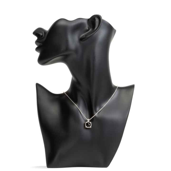 DAVID YURMAN Petite Chatelaine Pavé Bezel Pendant Necklace w/ Diamonds