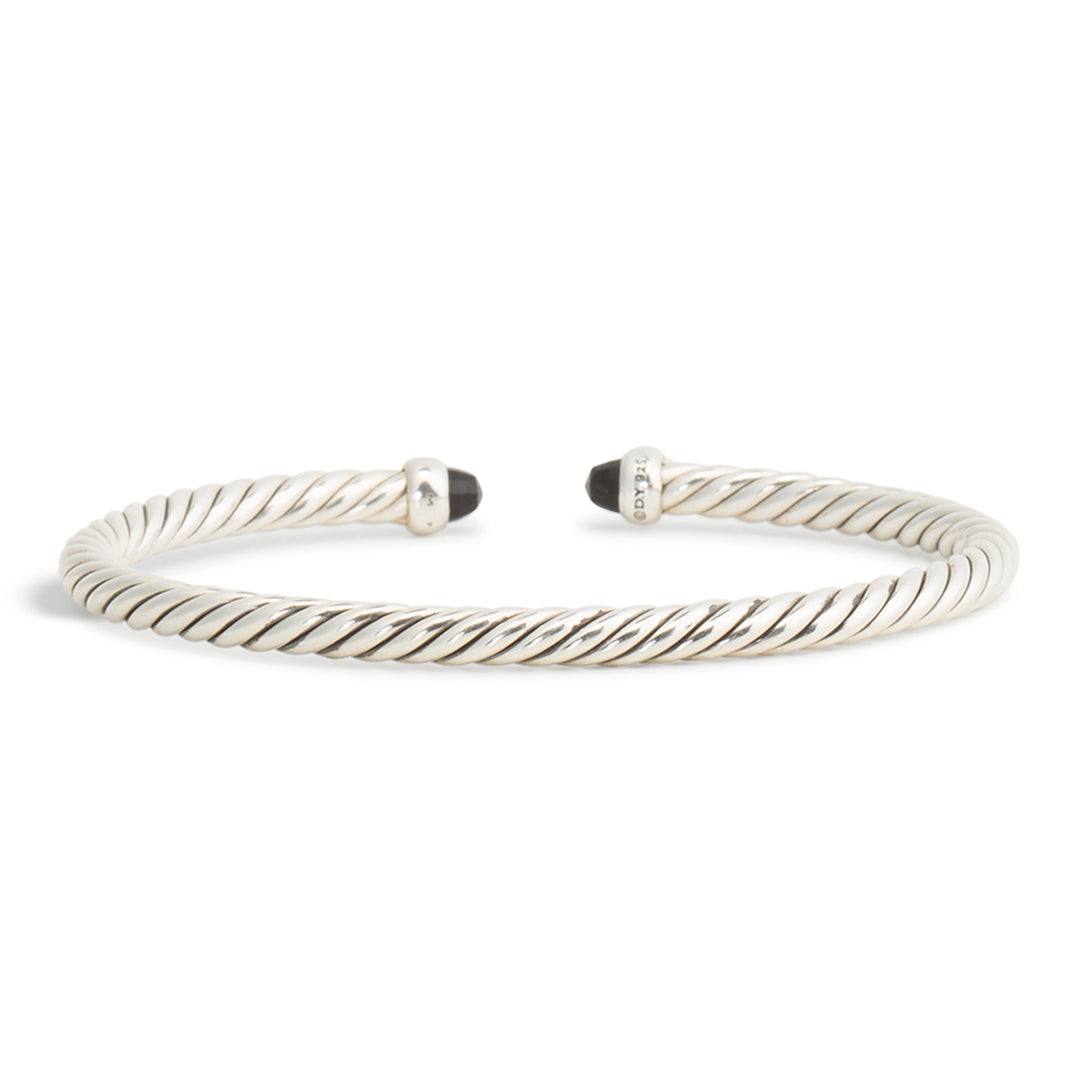DAVID YURMAN Black Onyx w/ Diamonds Flex Cuff