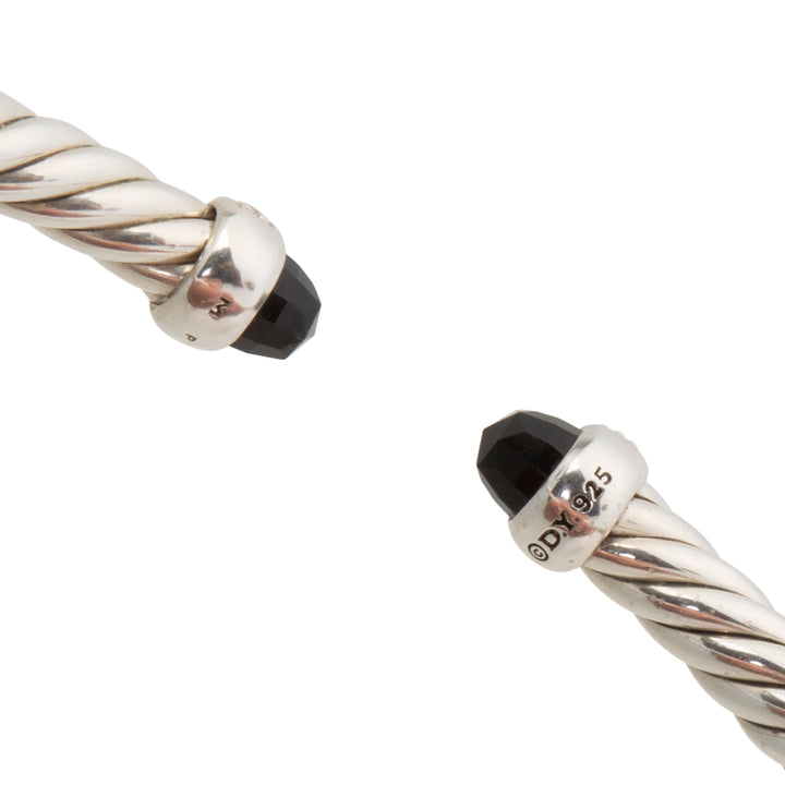 DAVID YURMAN Black Onyx w/ Diamonds Flex Cuff