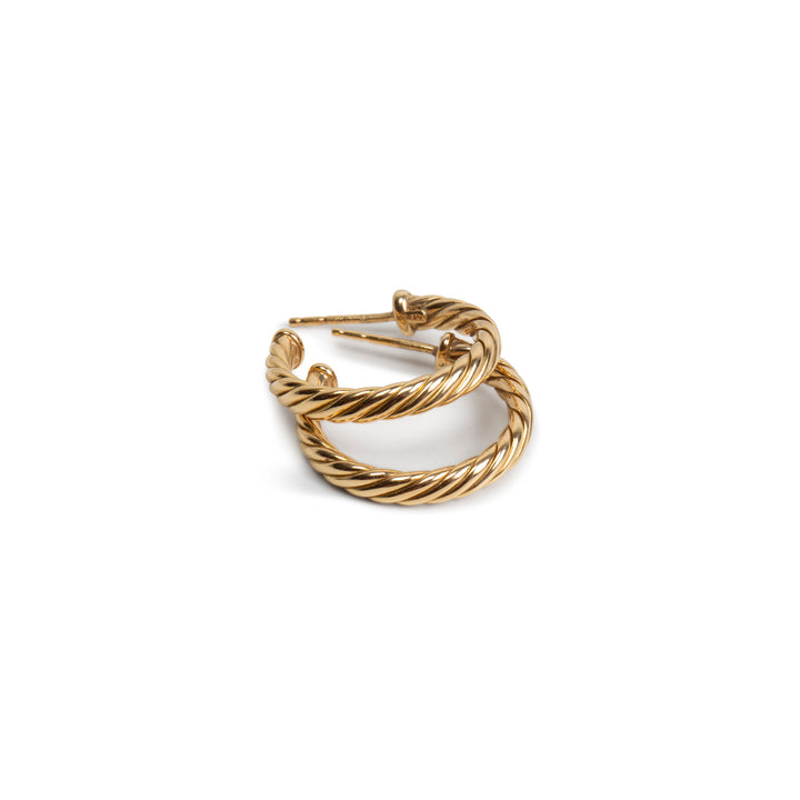DAVID YURMAN Cablespira 3/4in Hoop Earrings