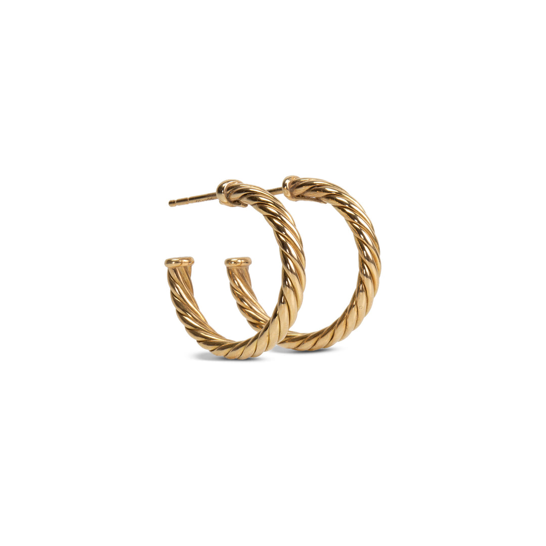 DAVID YURMAN Cablespira 3/4in Hoop Earrings