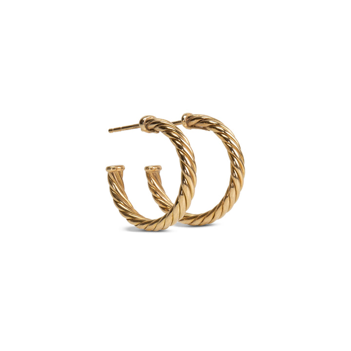 DAVID YURMAN Cablespira 3/4in Hoop Earrings