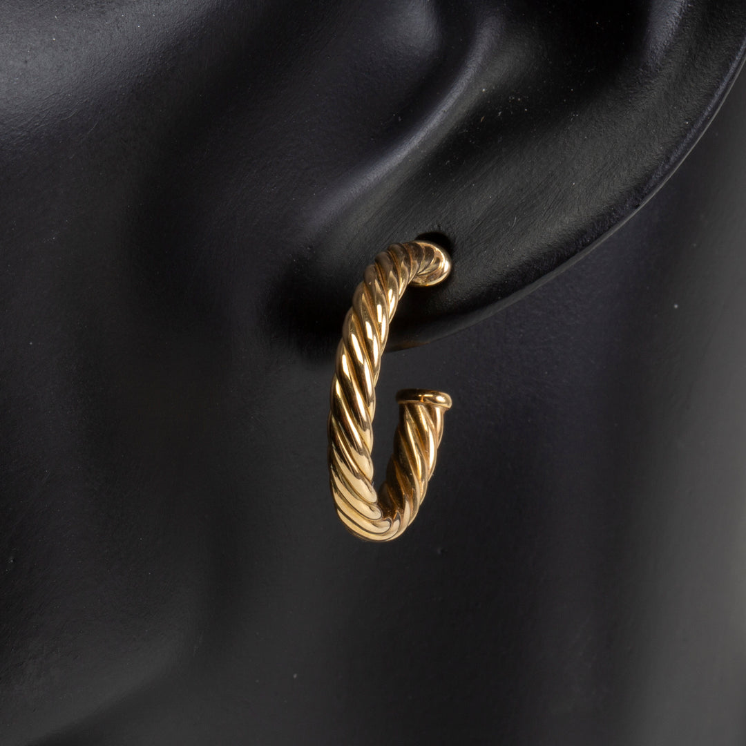 DAVID YURMAN Cablespira 3/4in Hoop Earrings