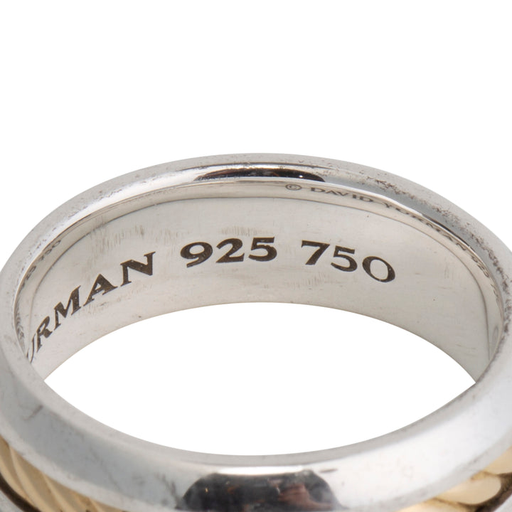 DAVID YURMAN Cable Inset Band Ring