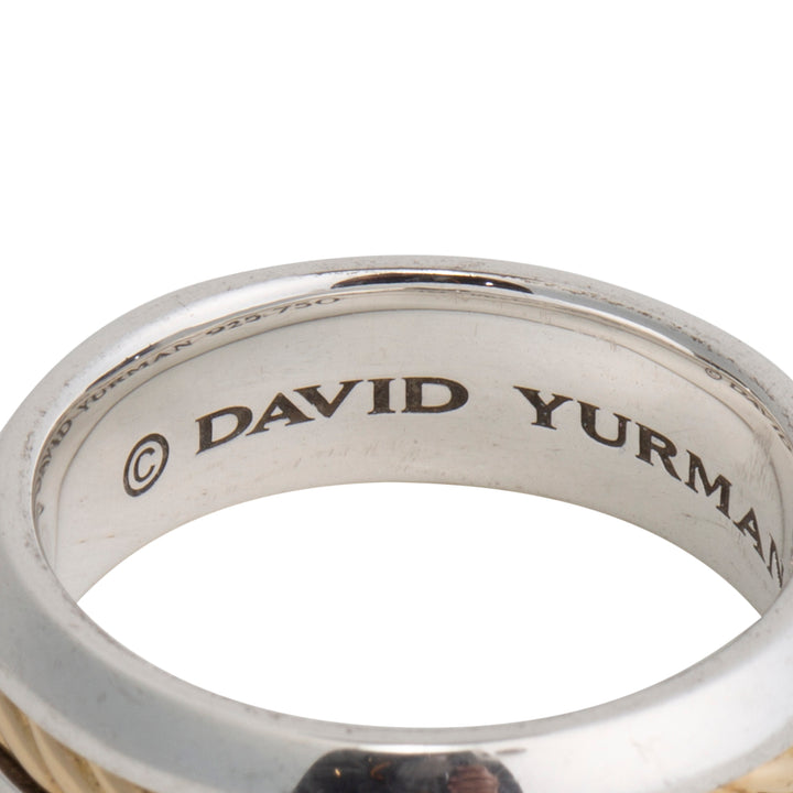 DAVID YURMAN Cable Inset Band Ring