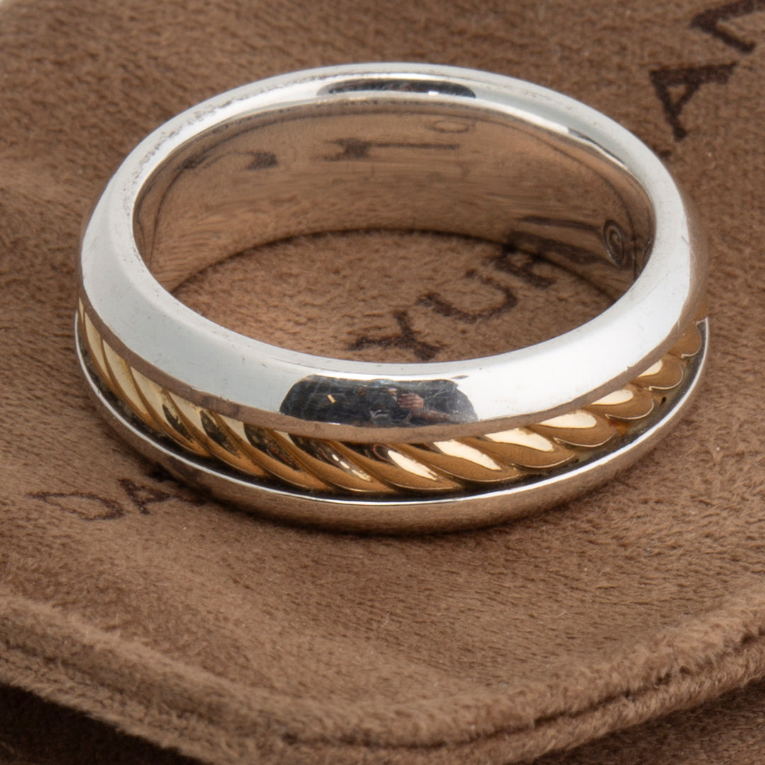DAVID YURMAN Cable Inset Band Ring