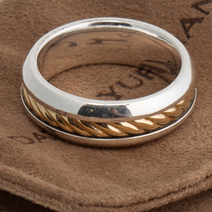 DAVID YURMAN Cable Inset Band Ring