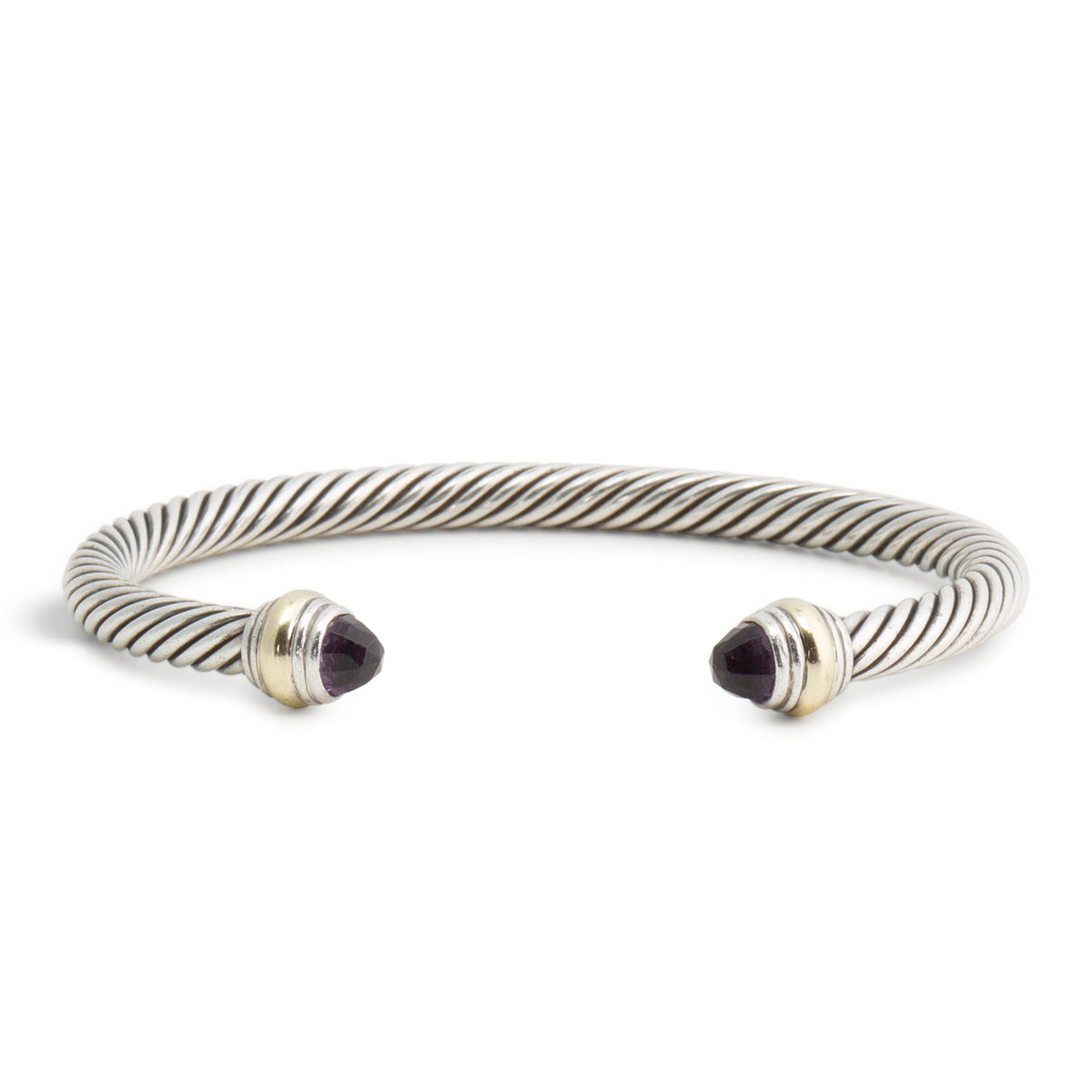 DAVID YURMAN Two-Tone Amethyst Cable Cuff