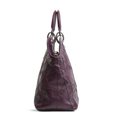 CHRISTIAN DIOR Grandville Tote - Purple OUTLET FINAL SALE