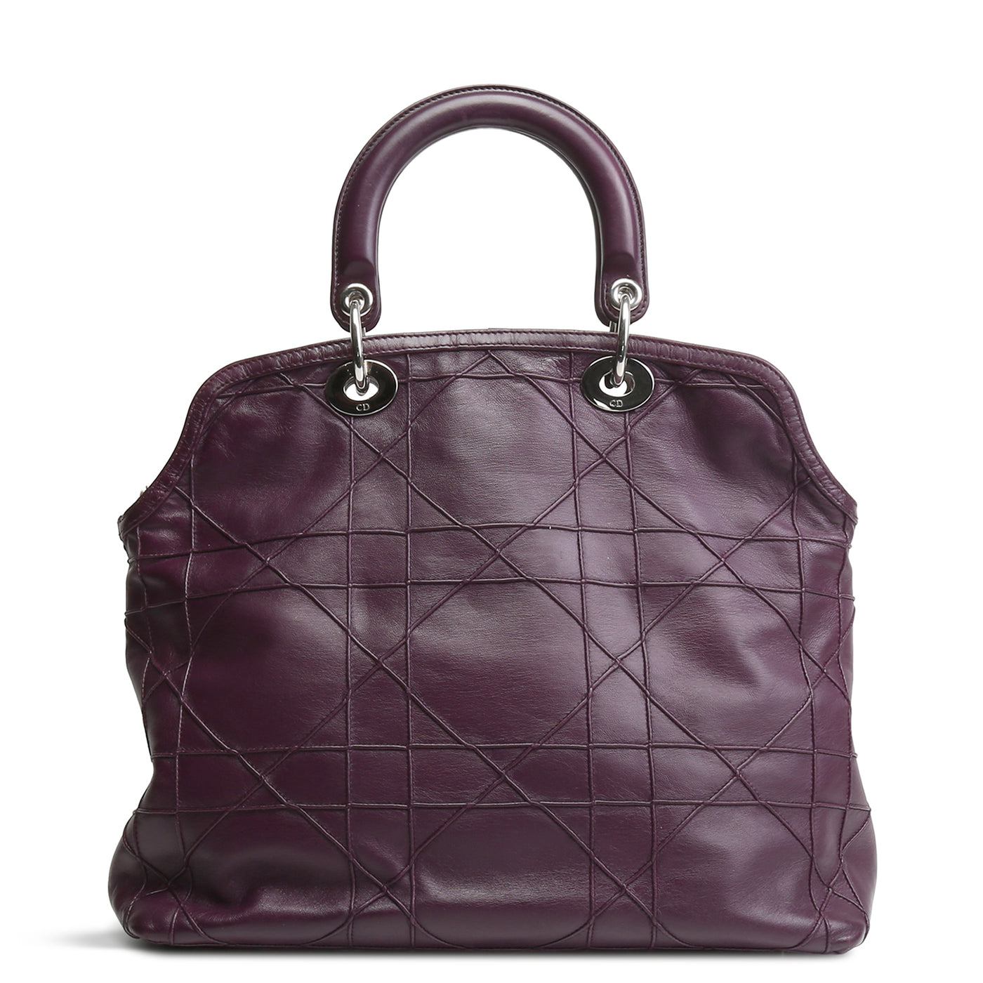 CHRISTIAN DIOR Grandville Tote - Purple OUTLET FINAL SALE