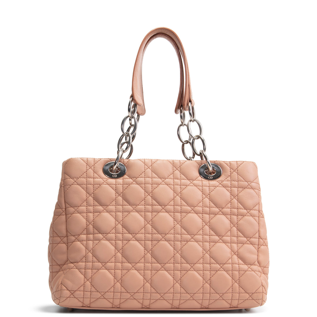 DIOR Cannage Lady Dior Soft Medium Shopper