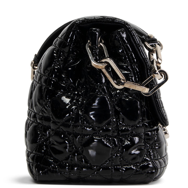 DIOR Patent Leather Shoulder Bag OUTLET FINAL SALE