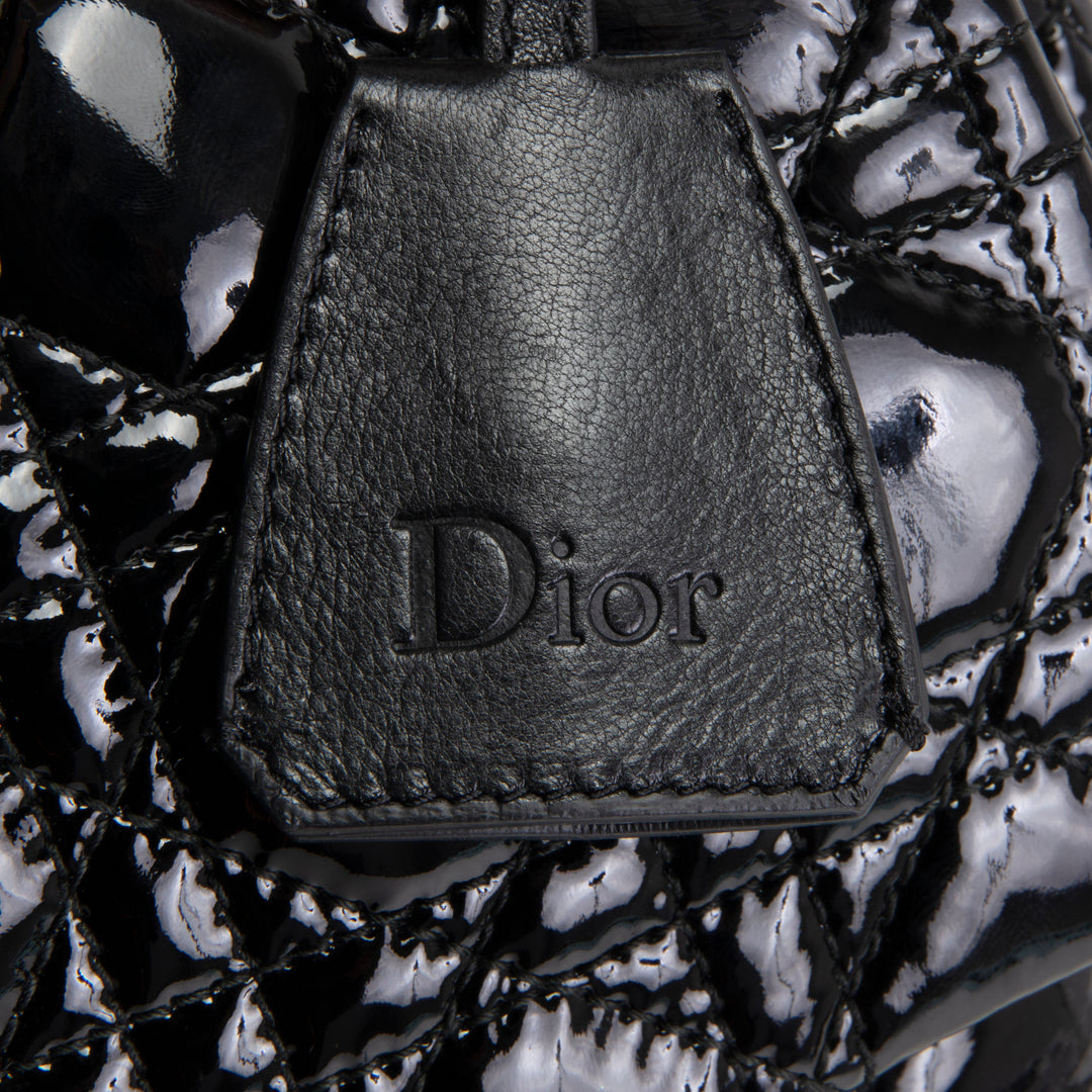 DIOR Patent Leather Shoulder Bag OUTLET FINAL SALE