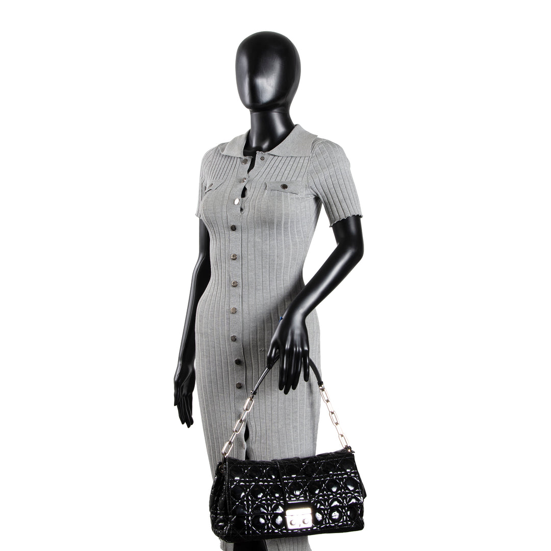 DIOR Patent Leather Shoulder Bag OUTLET FINAL SALE