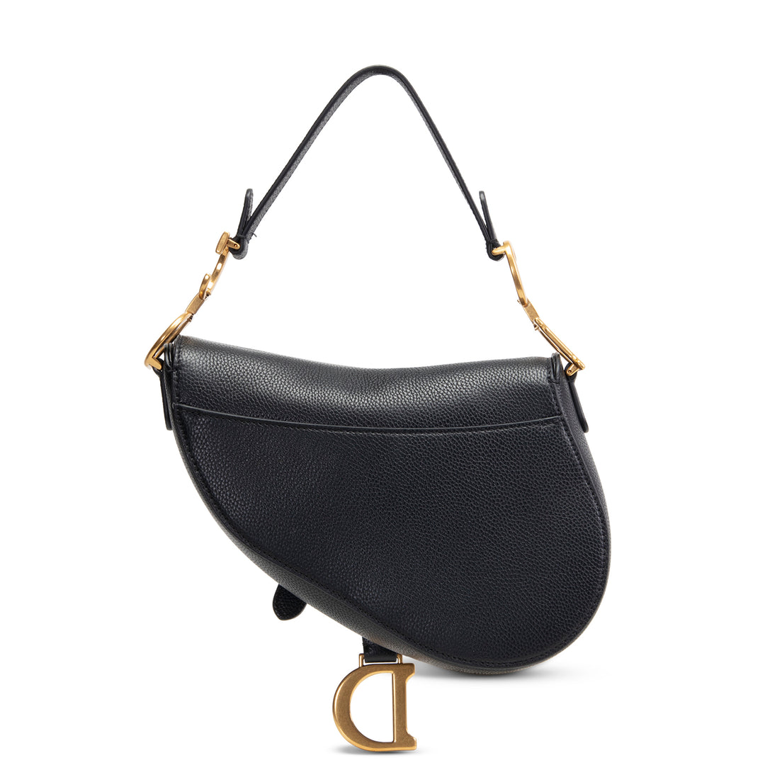 DIOR Mini Saddle Handbag w/ Leather Strap