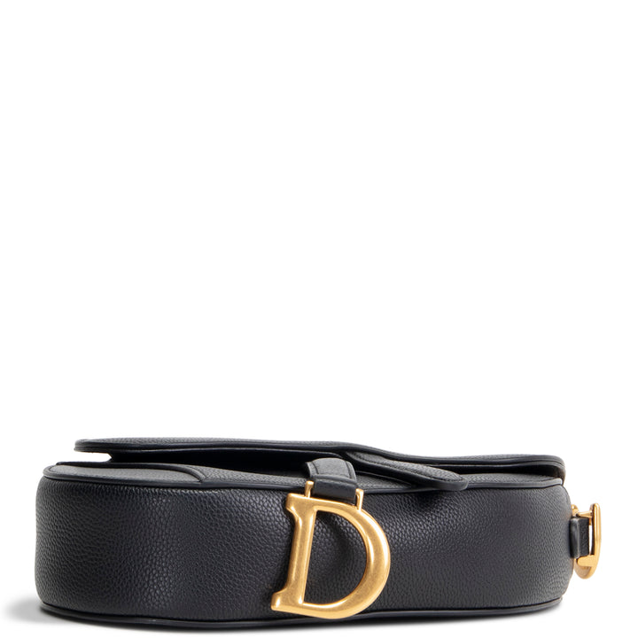 DIOR Mini Saddle Handbag w/ Leather Strap