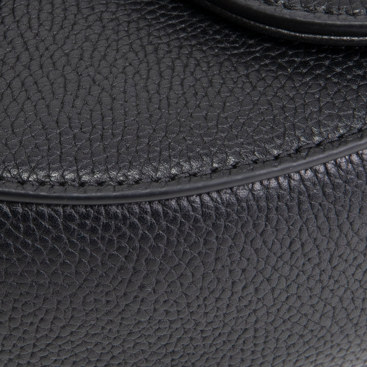 DIOR Mini Saddle Handbag w/ Leather Strap