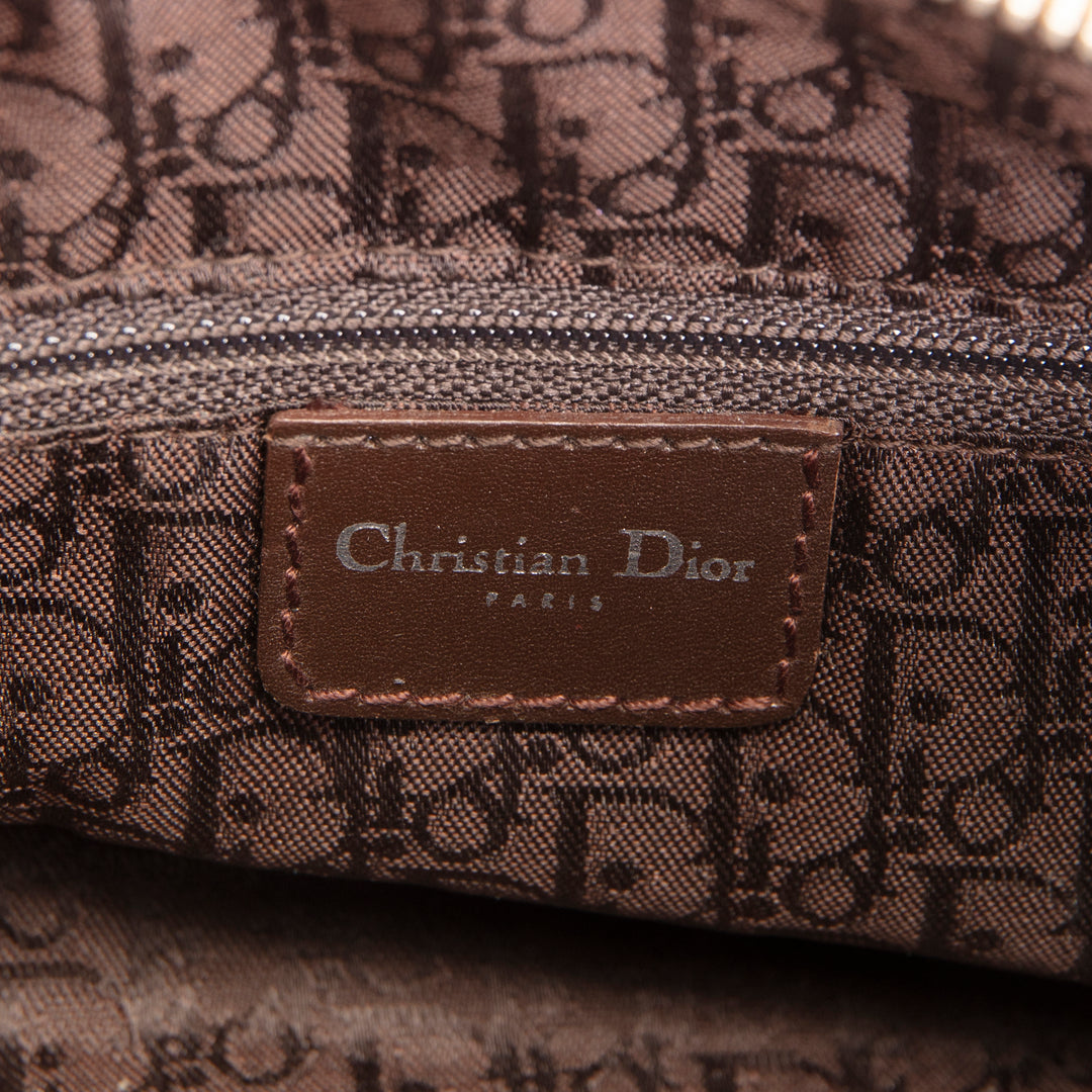 DIOR Before Flight Shearling Bag - Distressed Brown OUTLET FINAL SALE