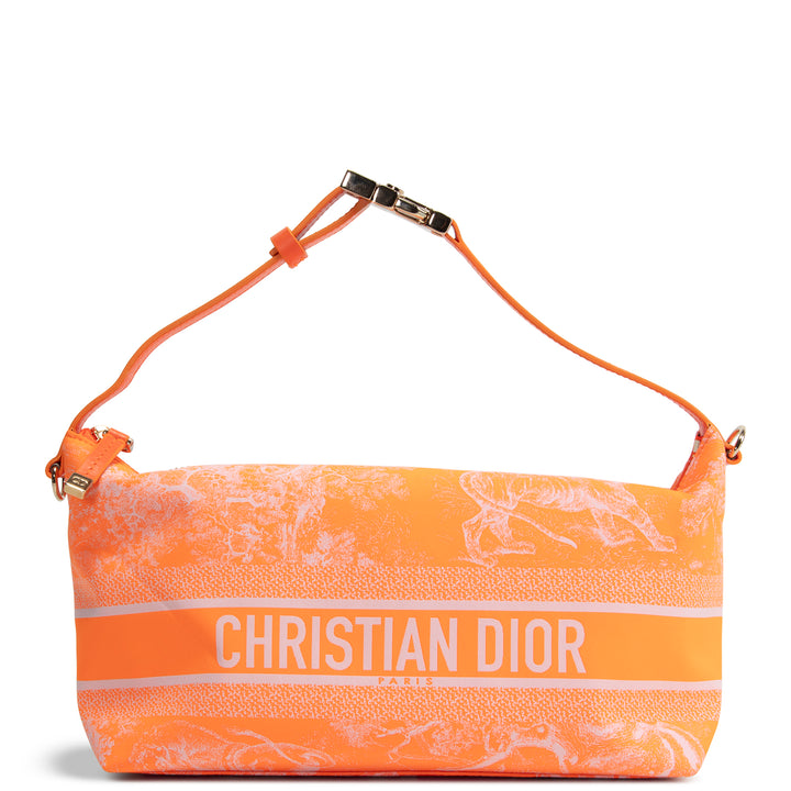 DIOR Toile de Jouy Dior Travel Nomad Pouch - Orange