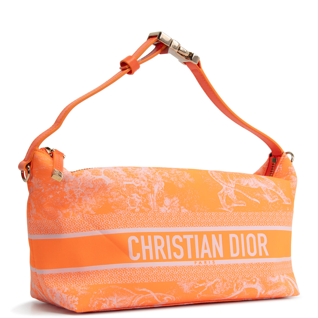 DIOR Toile de Jouy Dior Travel Nomad Pouch - Orange