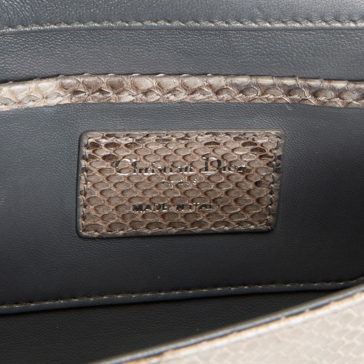 DIOR Python Clutch - Green OUTLET FINAL SALE